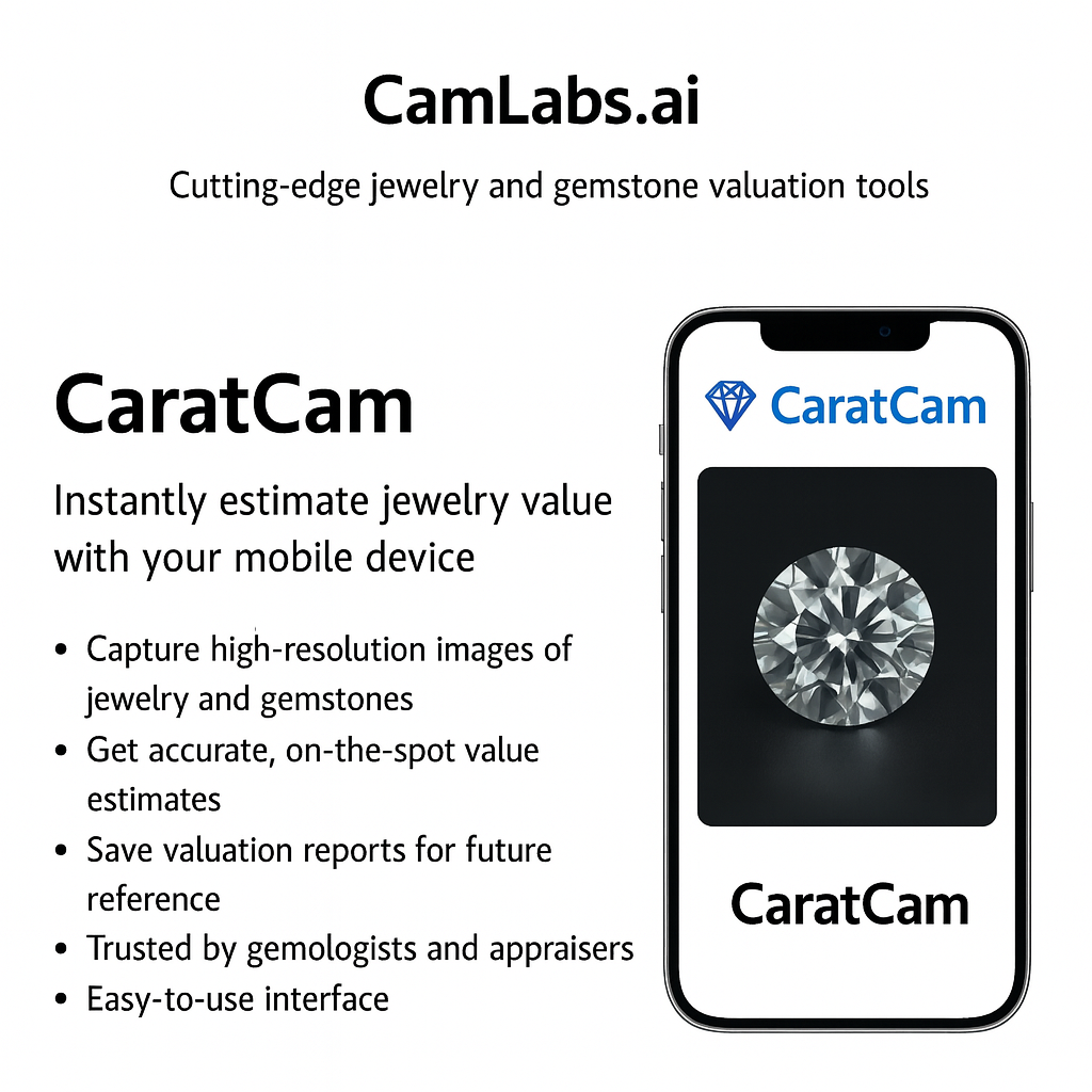 CaratCam Promo Graphic